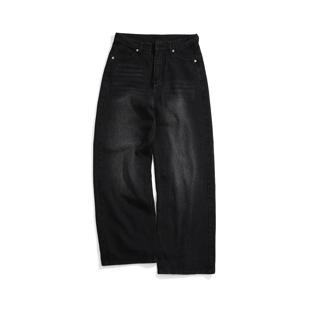 SMOKE WIDE STRAIGHT JEANS WHOSE - Quần jeans ống đứng wide fit Whose Studio 1681