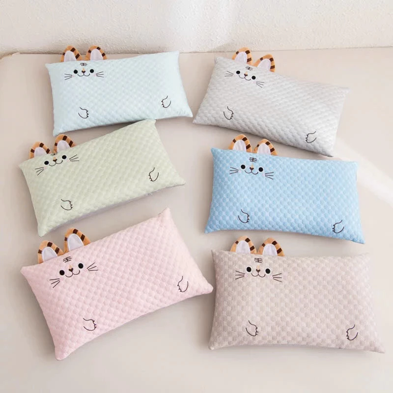 [Top Value] Gối Mèo Băng Lạnh Cho Bé, Gối Cho Bé Kích Thước 30x50cm