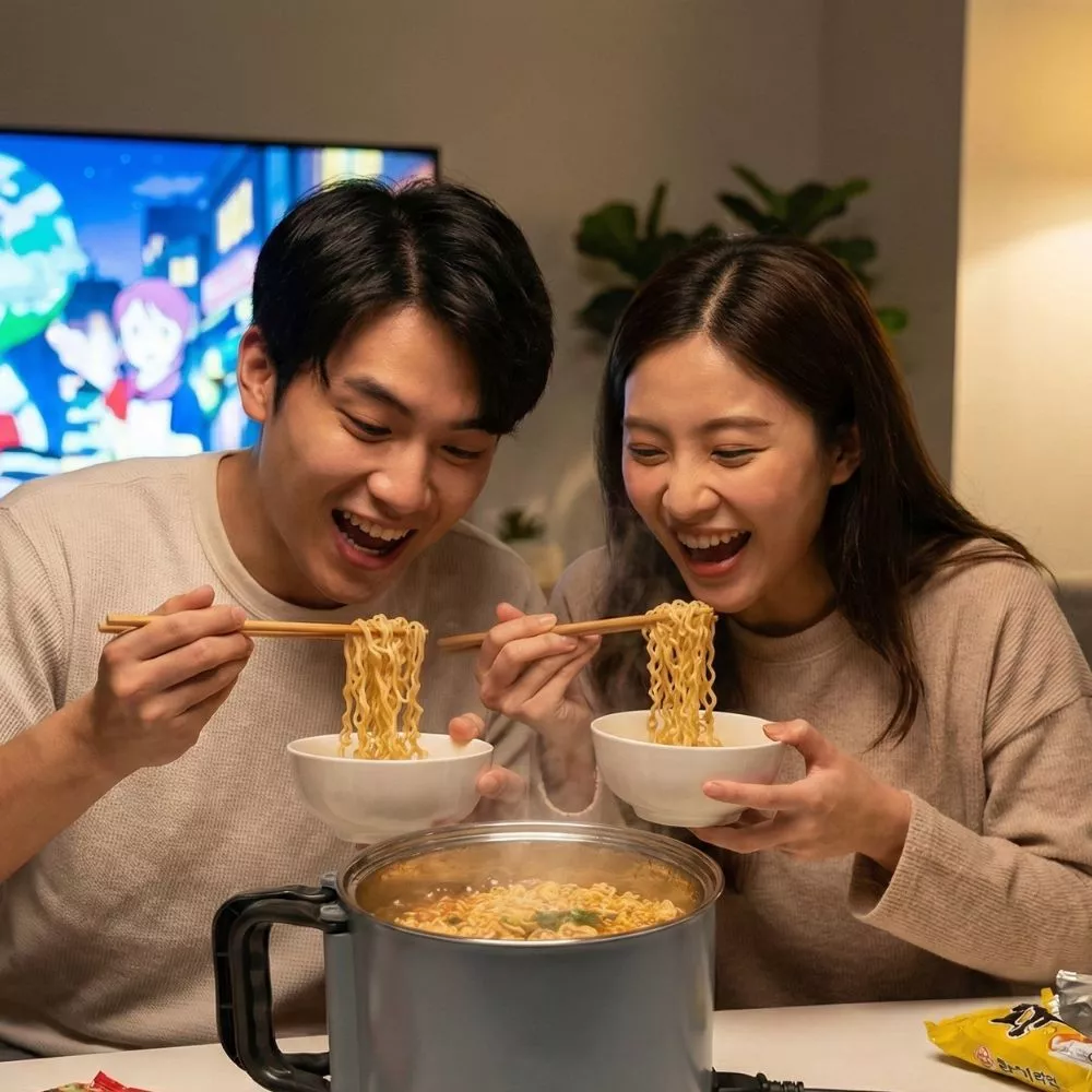 ca nấu mỳ khuyến mãi