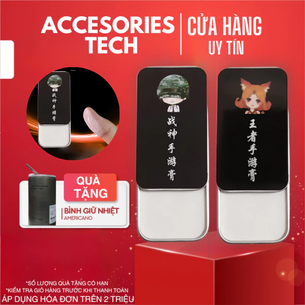 Phấn Chống Mồ Hôi Chơi Game, Cảm Ứng Mượt Mà, Tăng Độ Cảm Ứng