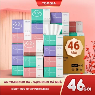 (LIVE) Thùng giấy ăn gấu trúc Top Gia 3 màu, làm từ bột giấy thiên nhiên, 4 lớp dày dặn