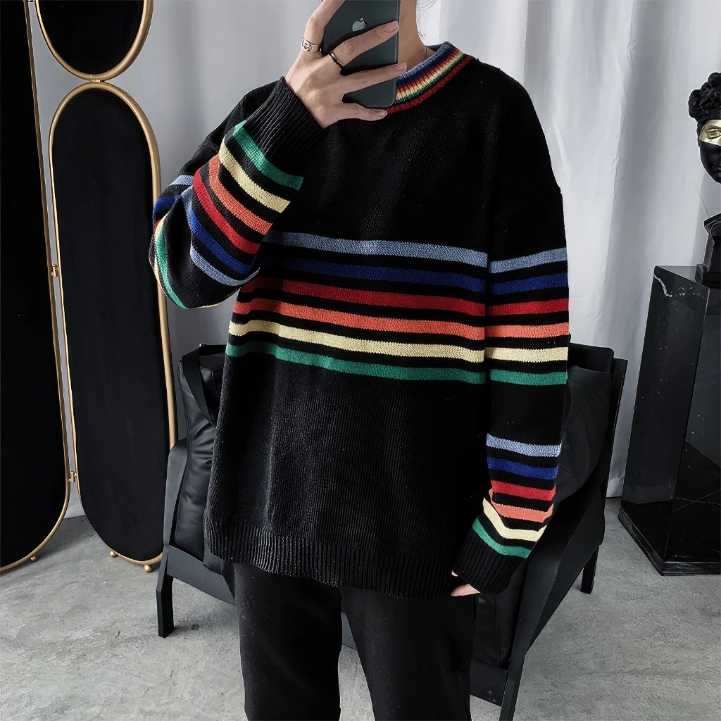 [🔥Flash Sale🔥] Áo Len Fom Rộng Unisex Nam Nữ, Thời Trang Thu Đông, Phong Cách Hàn Quốc - AL107