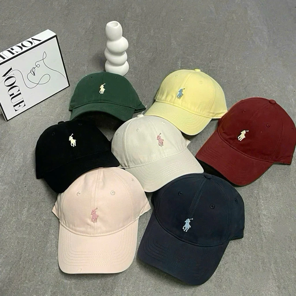 [ HÀNG CÓ SẴN ] Mũ Lưỡi Trai Ngựa Basic Cao Cấp Nhiều Màu – Nón Nam Nữ Unisex,tag ngựa kim loại