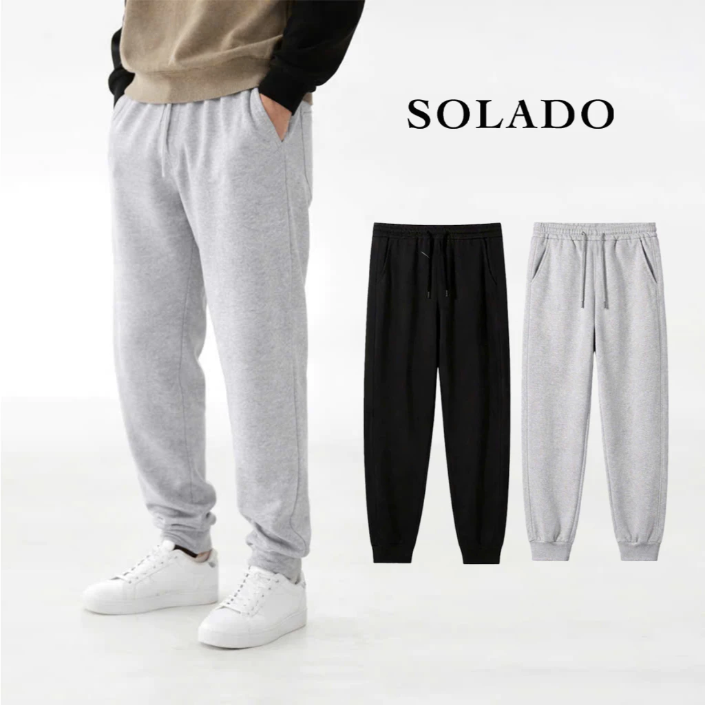 Quần Jogger Nỉ 2 Da Nam Nữ Ống Jogger Unisex Bo Gấu Cao Cấp JOGGER02