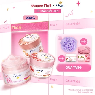 [CHÍNH HÃNG ĐỘC QUYỀN] Smoothie Tẩy Tế Bào Chết Body Dove Chăm Da Sáng Mịn 298g