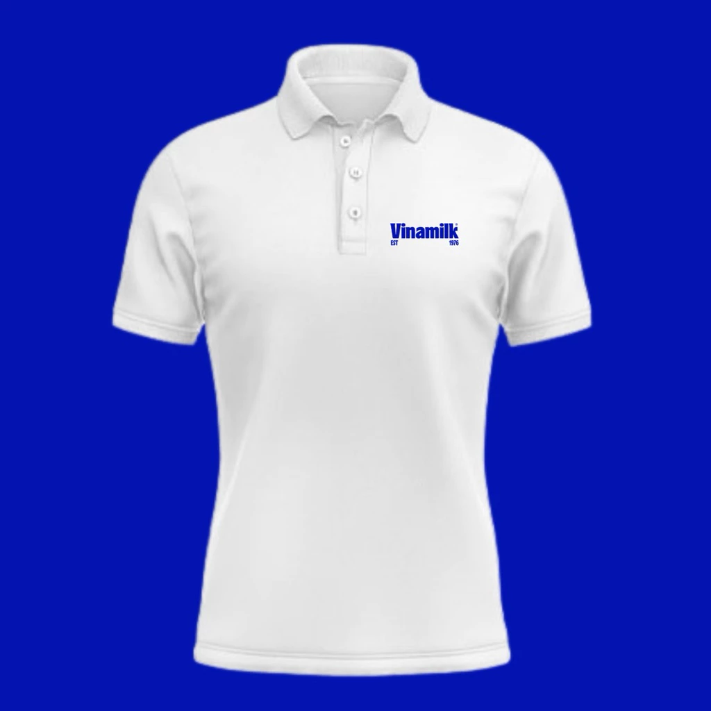 Áo polo đồng phục Vinamilk - Viễn Phát uniform