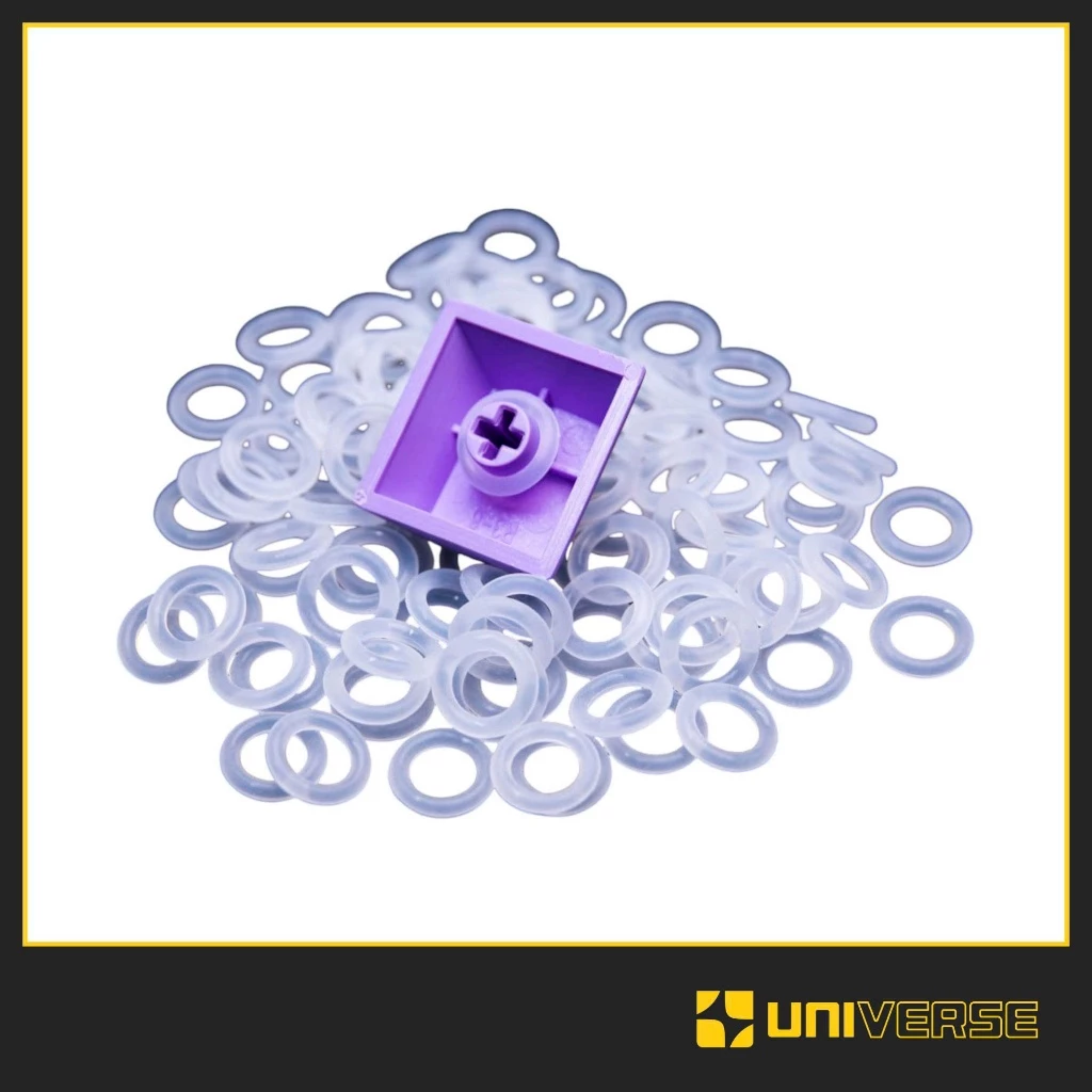 Combo 120 Vòng Oring Giảm Ồn Bàn Phím Cơ Vòng Đệm Cao Su Keycap Oring Phụ Kiện Bàn Phím Cơ Universe