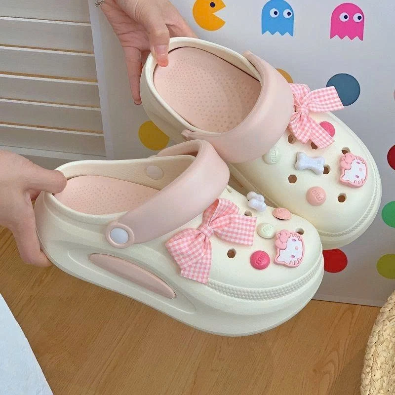 Dép Sục Dopamine Baotou Độn Đế - Dép Bánh Mỳ Tăng Chiều Cao Nam Nữ Size 36-41 giayzep.store-SBT