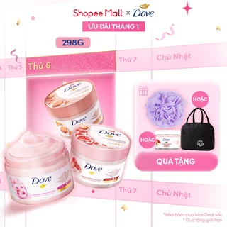 [CHÍNH HÃNG ĐỘC QUYỀN] Smoothie Tẩy Tế Bào Chết Body Dove Chăm Da Sáng Mịn 298g