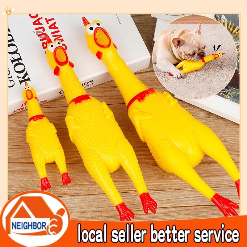 Đồ chơi xả stress con gà la hét éc éc 3 size