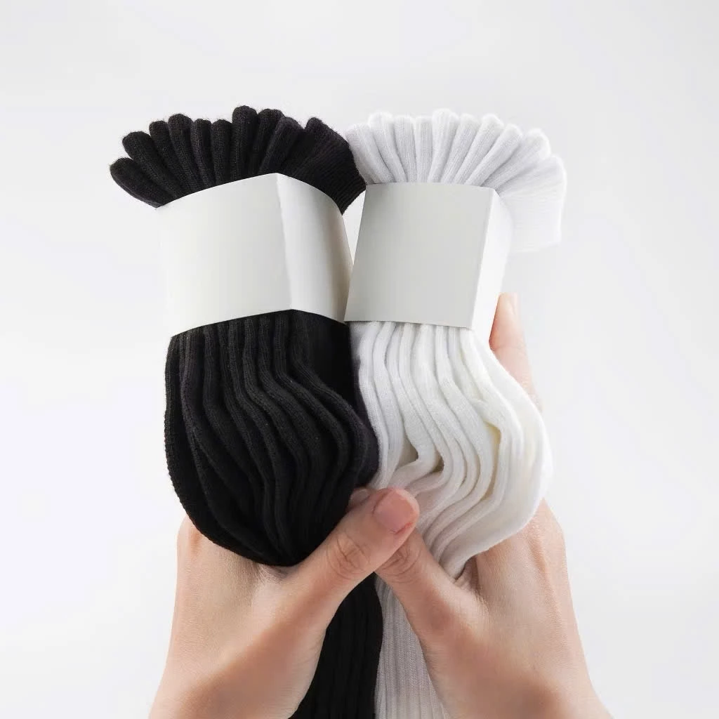 Combo 10 Đôi Tất Vớ Cổ Cao UNISEX Êm Ái Vải Dày Dặn cho Nam Nữ Thấm Hút Tốt Ít Co Giãn Phù Hợp Thời Trang và Tiện Lợi
