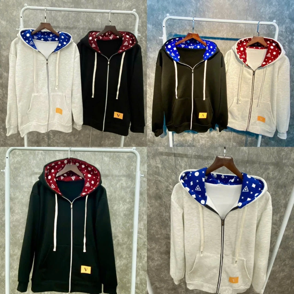 Áo khoác nỉ hoddie kéo khóa mũ nỉ 2 lớp in hoạ tiết LÊVI chất liệu nỉ bông tàu dày dặn cho các boy phố Size 35-75 kg