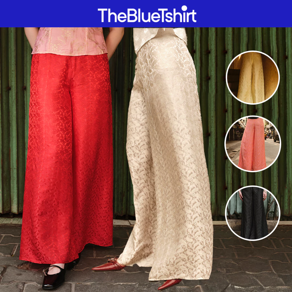 TheBlueTshirt - Quần lụa tơ tằm Viễn Đông Phương Nam