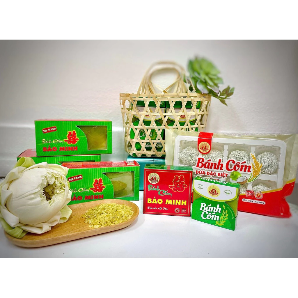 Bánh cốm không nhân Hàng Than- Bảo Minh chính hãng
