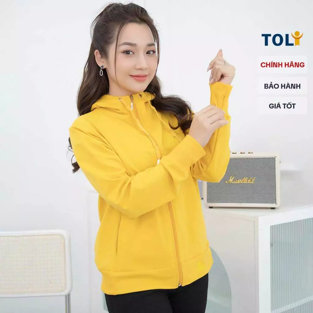 Áo Khoác Chống Nắng Nữ TOLI KNM07 – Chống UV, Mũ Rộng, Túi Trong, Form Rộng, Màu Basic Dễ Phối