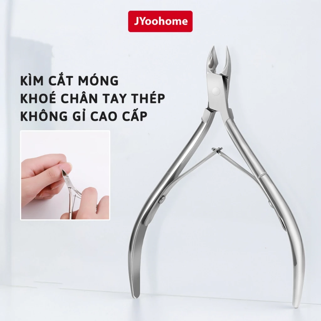 Kìm Cắt Khóe Bấm Móng Chân Tay JYoohome Kiềm Cắt Móng Chất Liệu Thép Không Gỉ Bền Bỉ