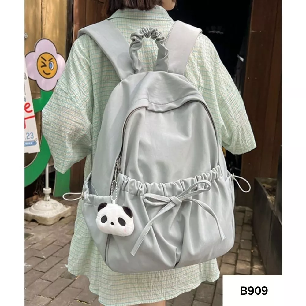 Balo nữ đi học thời trang Ulzzang basic style nữ sinh Hàn Quốc cho học sinh,sinh viên B909 gagastore