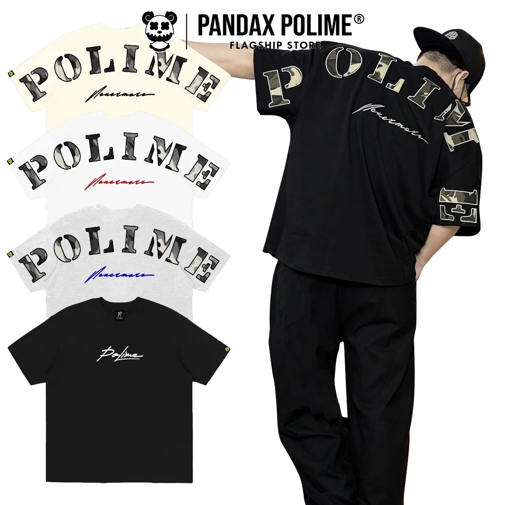 Áo phông big boxy 280gsm thêu xù tee local brand form rộng bigsize ngắn tay lỡ pandax polime