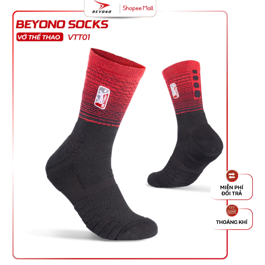 Vớ Dài Thể Thao Beyono Sock VTT01