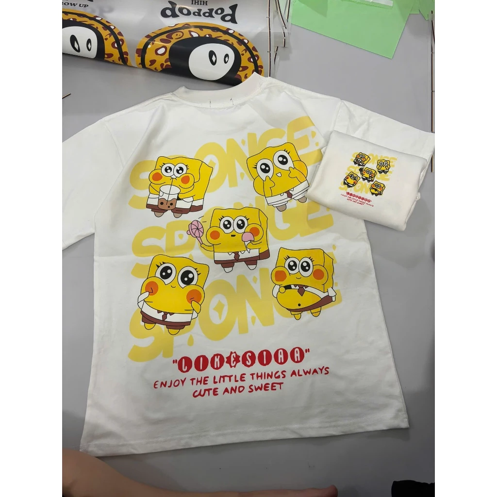 ÁO THUN IM BỌT BIỂN , CHẤT COTTON THOÁNG MÁT , CÓ BOX TẶNG KÈM , PHÙ HỢP LÀM QUÀ TẶNG, HÌNH SHOP CHỤP