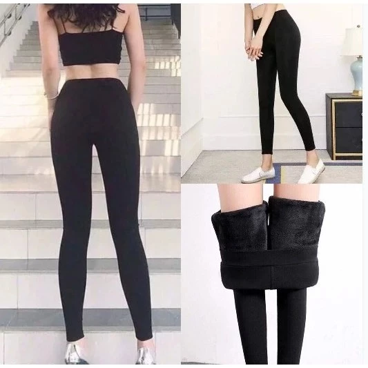 Quần Legging Nữ Lót Lông Ôm Dáng Siêu Đẹp Chất Nỉ Siêu Dày Dặn Mặc Đi Làm,Đi Học,Thể Thao Siêu Ấm
