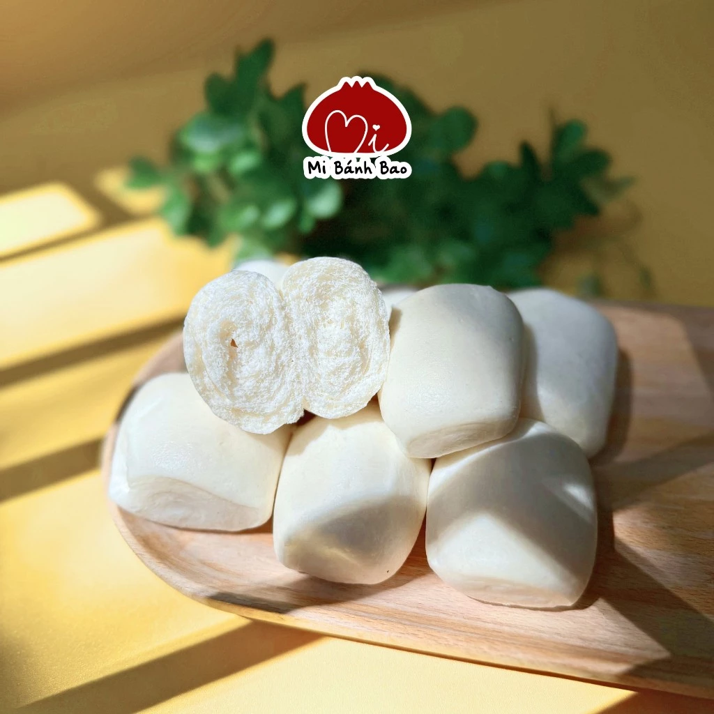 Màn Thầu Truyền Thống – Vỏ Bánh Mềm Mịn, Kết Hợp Thịt Nướng Hoàn Hảo – Mi Bánh Bao – Bánh Bao Tươi