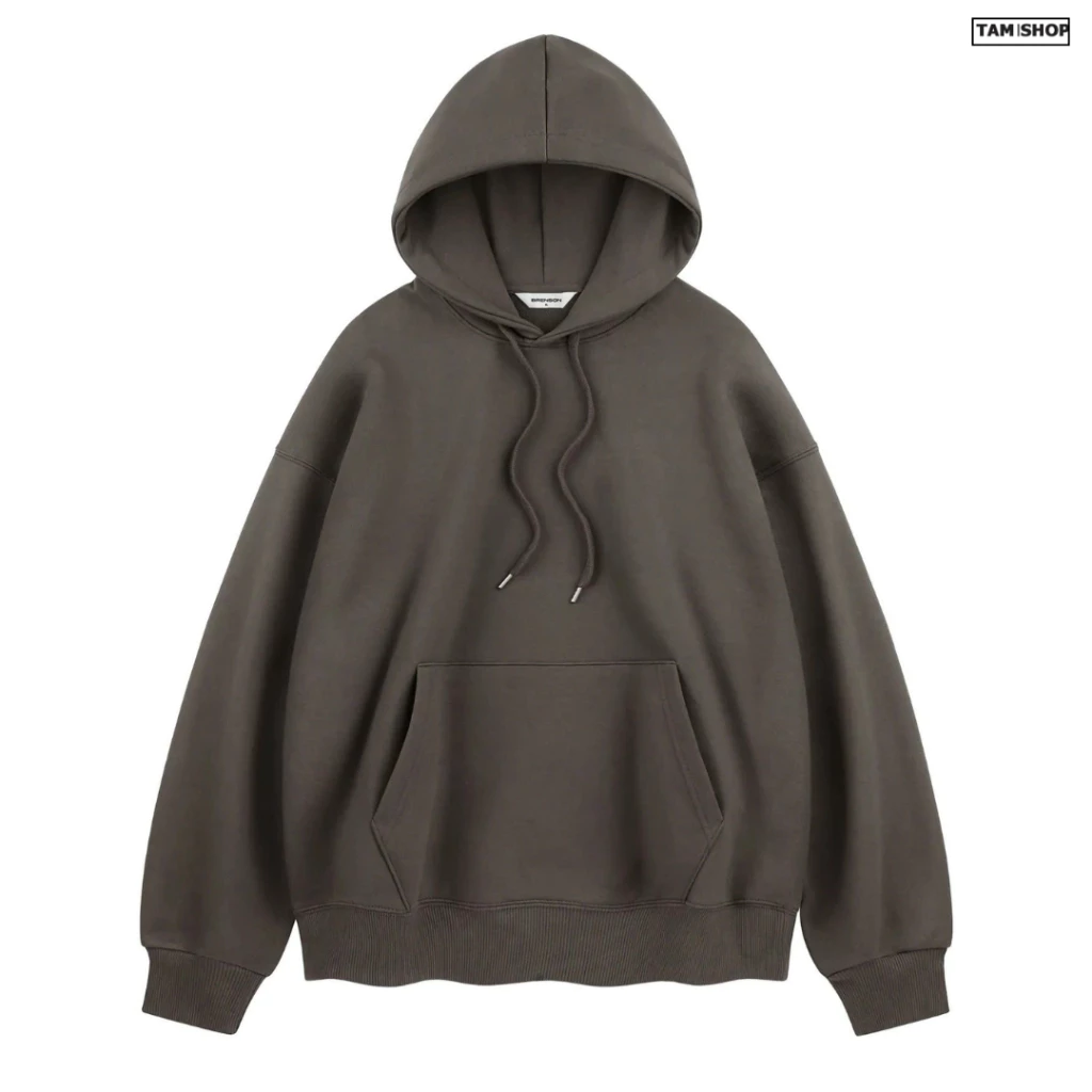 Áo Khoác Unisex Nam Nữ Chất Nỉ Lót Bông Mềm Mịn Size Từ 40-68kg Ba Màu Xanh Đen Trắng K1