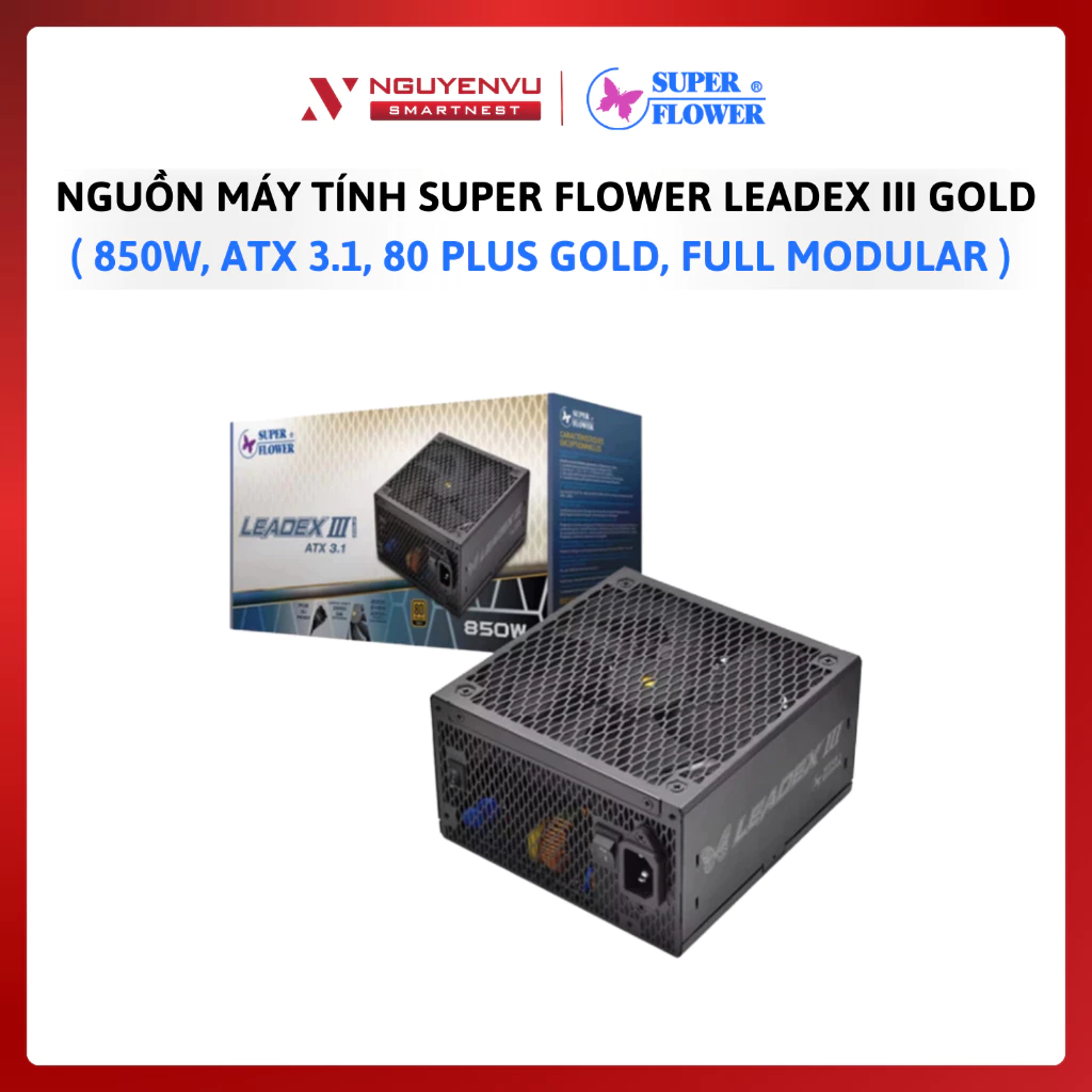 Ảnh sản phẩm: Super Flower Leadex III Gold 850W