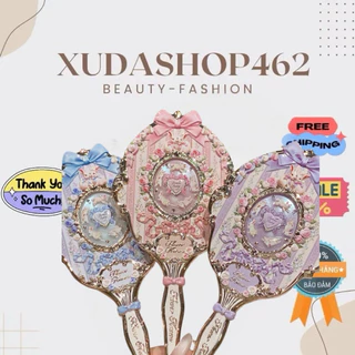 FLOWER KNOWS – Gương BST BUNNY GARDEN GƯƠNG CẦM TAY CÔNG CHÚA THỎ HOA HỒNG