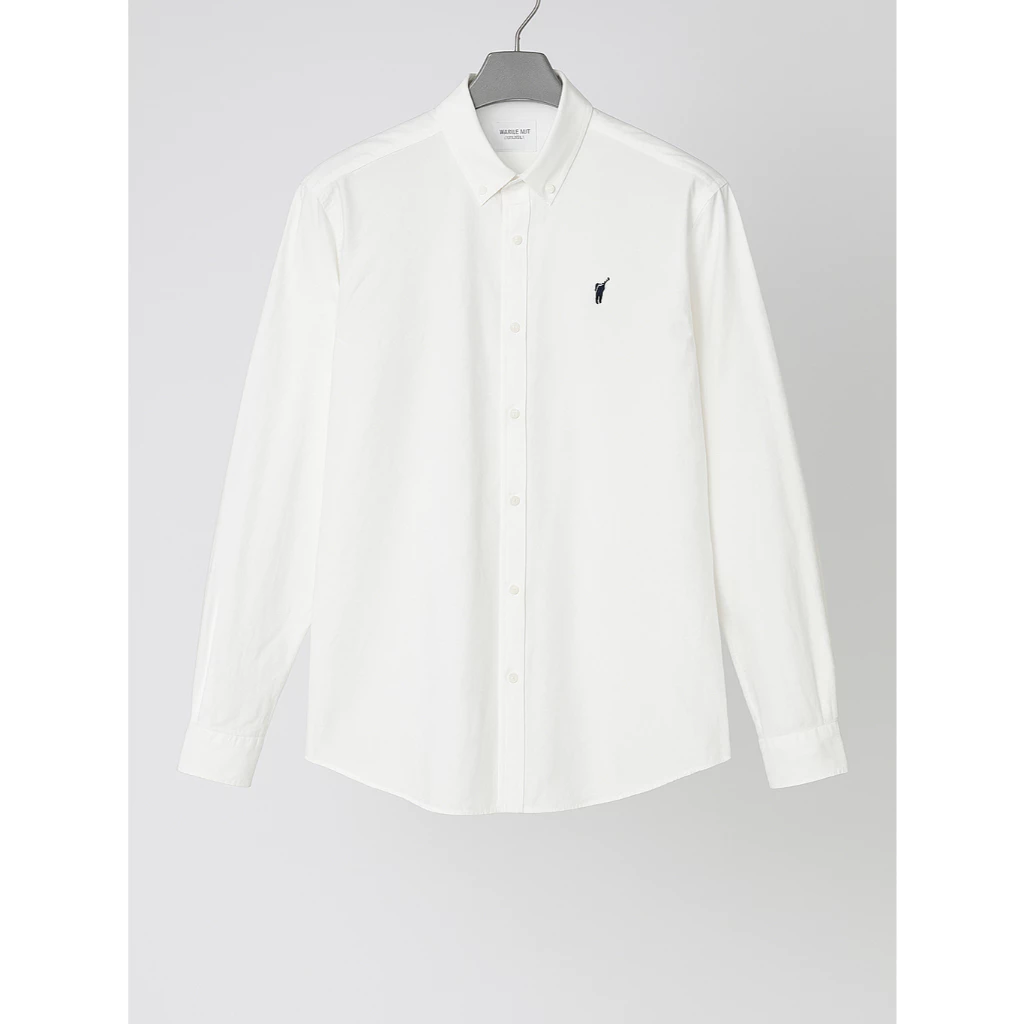 Áo Sơ Mi Tay Dài Vải Oxford Cao Cấp Thêu Ngựa Trẻ Trung Thời Trang  GUDOMAN G03