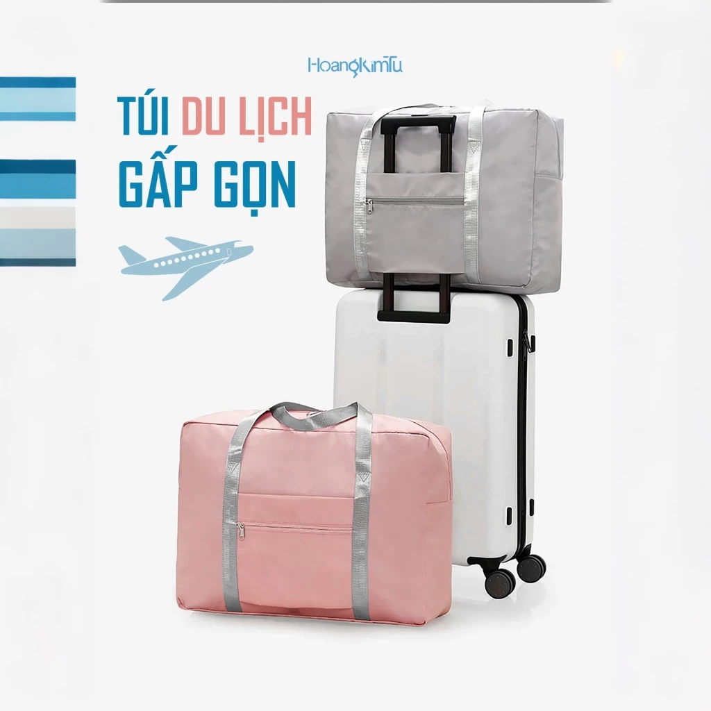 [HÀNG CAO CẤP- GIÁ XƯỞNG] Túi Du Lịch Đa Năng Gấp Gọn Tiện Lợi, Túi Xách Đựng Quần Áo CÓ THỂ TREO VALI