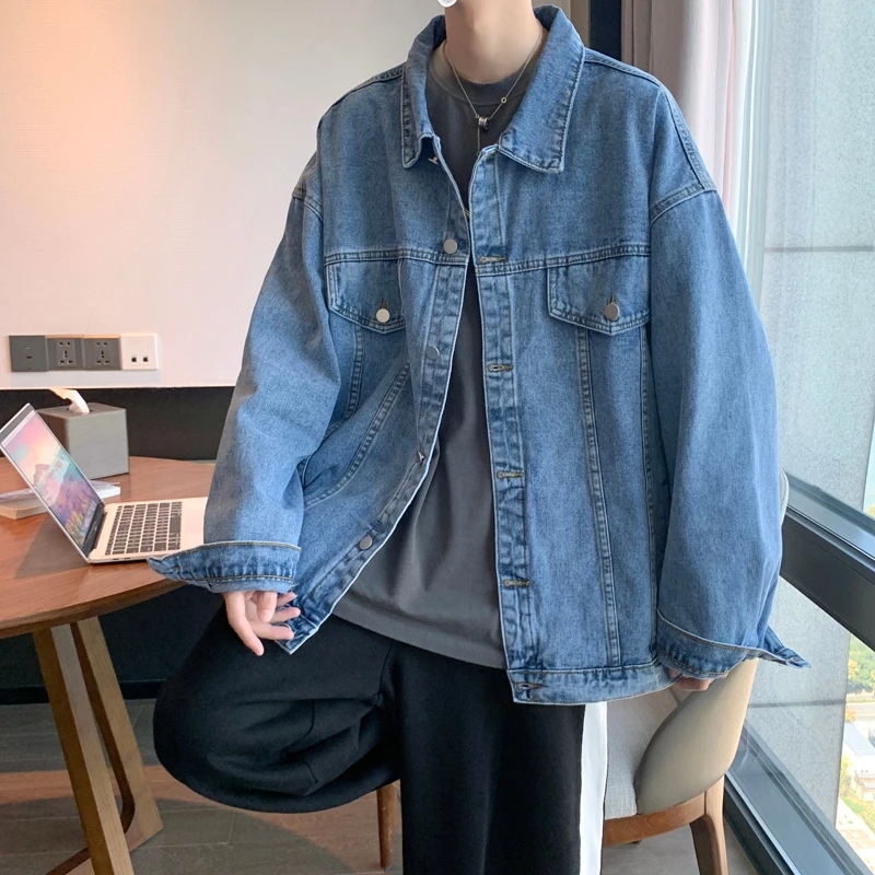 |🔥Flash Sale🔥 | Áo Khoác Bò, Jacket Denim, Áo Fom Rộng, Dáng Unisex Nam Nữ - AK56