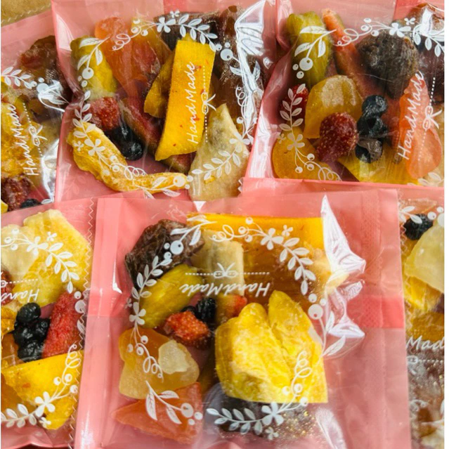 TRÁI CÂY SẤY DẺO MIX 12 LOẠI TÚI MINI - XIMAFARM