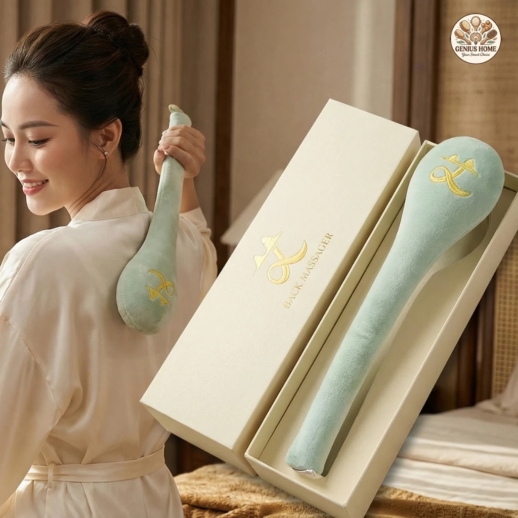 Gậy Vỗ Bát Đấm Lưng Massage - Thông Kinh Lạc Giảm Đau Mỏi Vai Gáy Toàn Thân C40