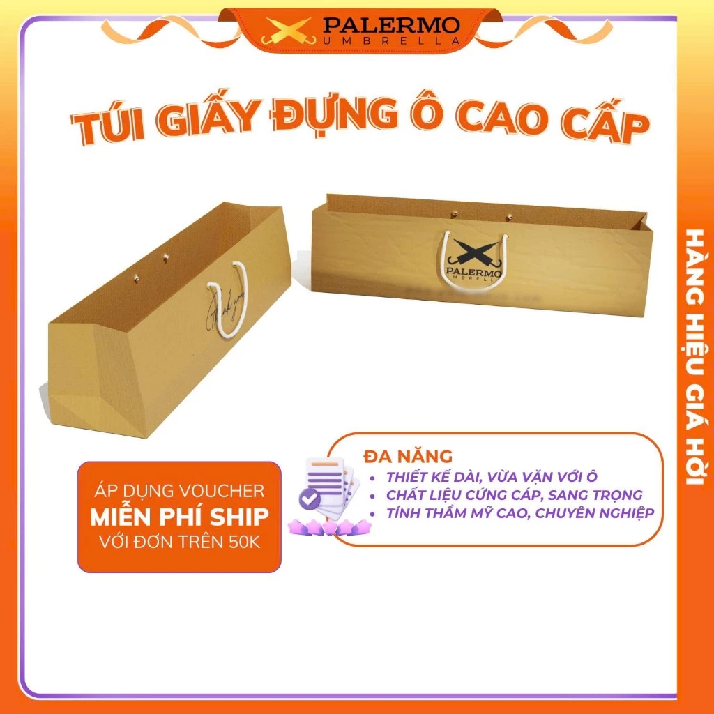 Túi quà tặng đựng ô dù cao cấp, sang trọng ý nghĩa