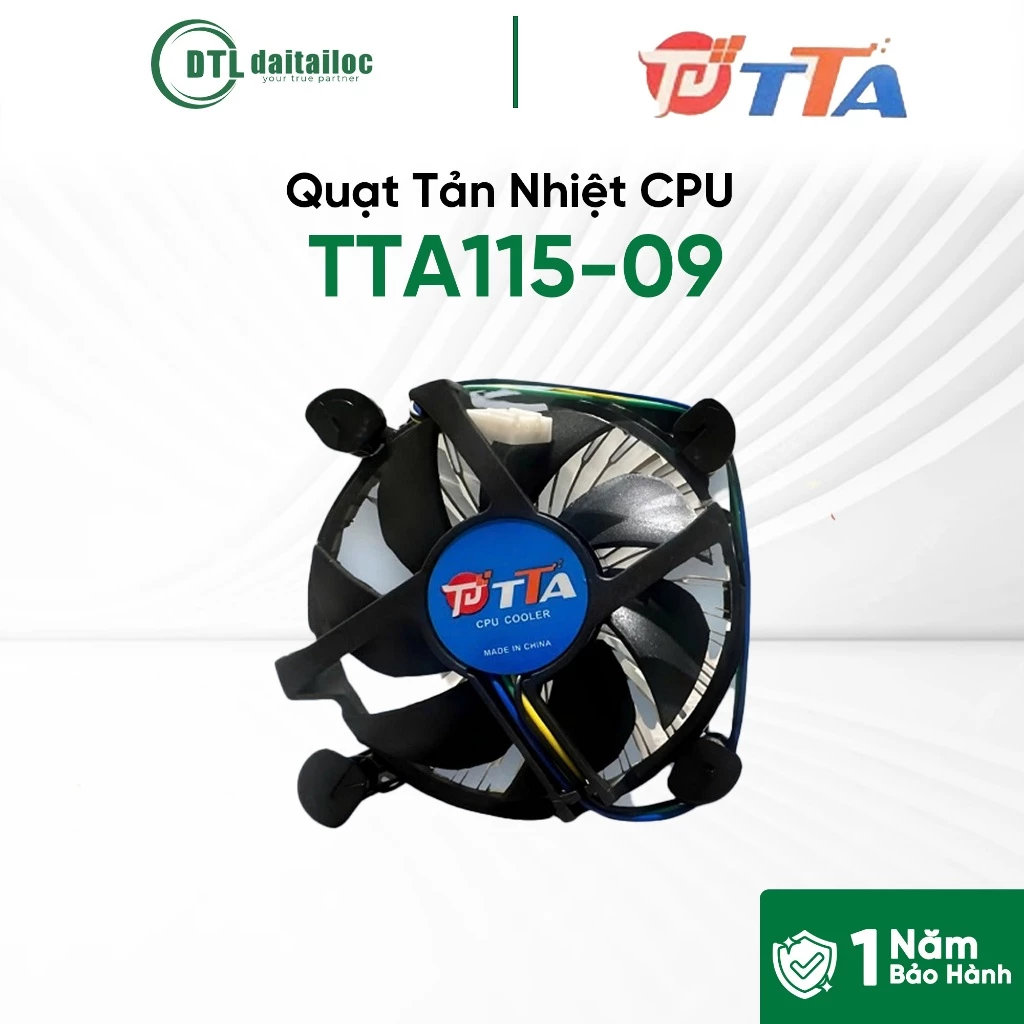 Quạt Tản Nhiệt CPU 1155 TTA115-09 | Chính hãng | Bảo hành 12 tháng
