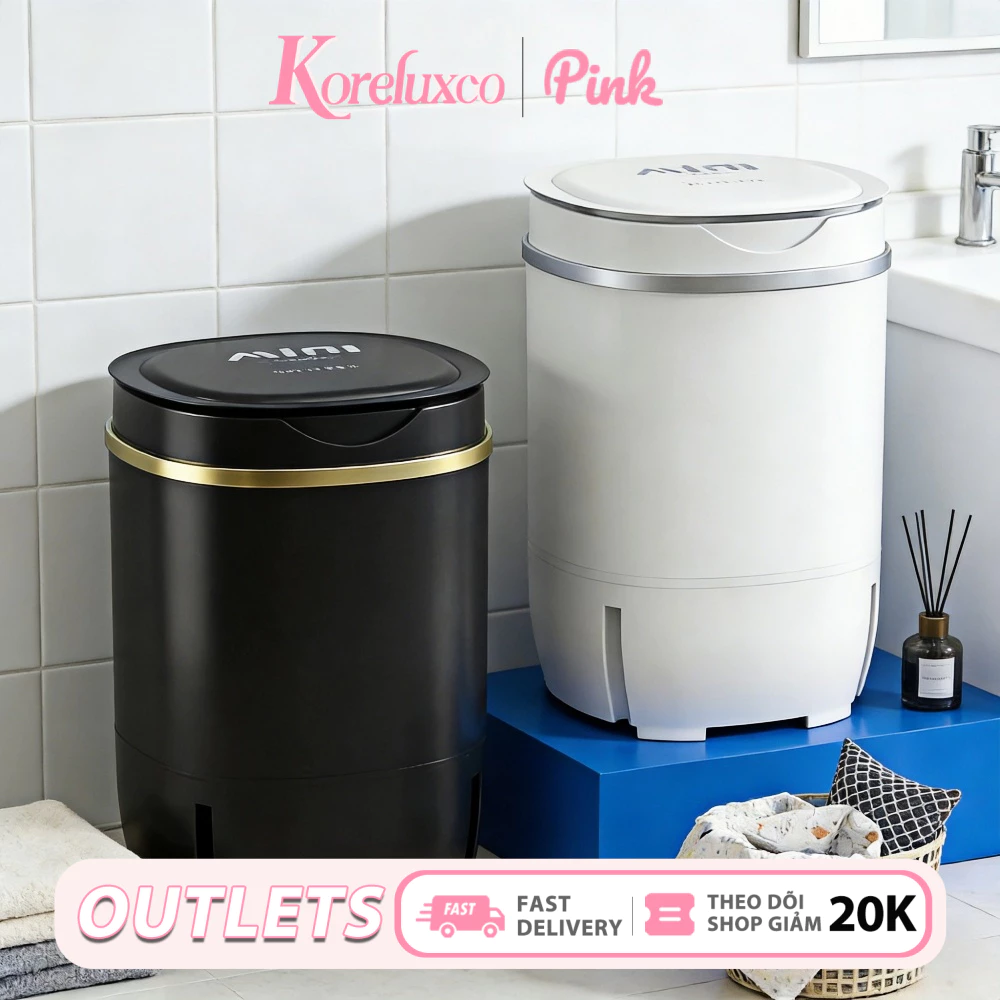 Máy giặt Chức năng giặt bán tự động có thể giặt 4kg quần áo, phù hợp cho quần áo người lớn và trẻ em