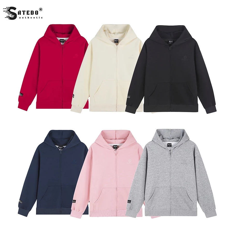 Áo Khoác Hoodie sweater S ATEDO Unisex cổ mũ, chất liệu vải nỉ cao cấp dày dặn, với hình thêu nổi bật, mã SP: AN57