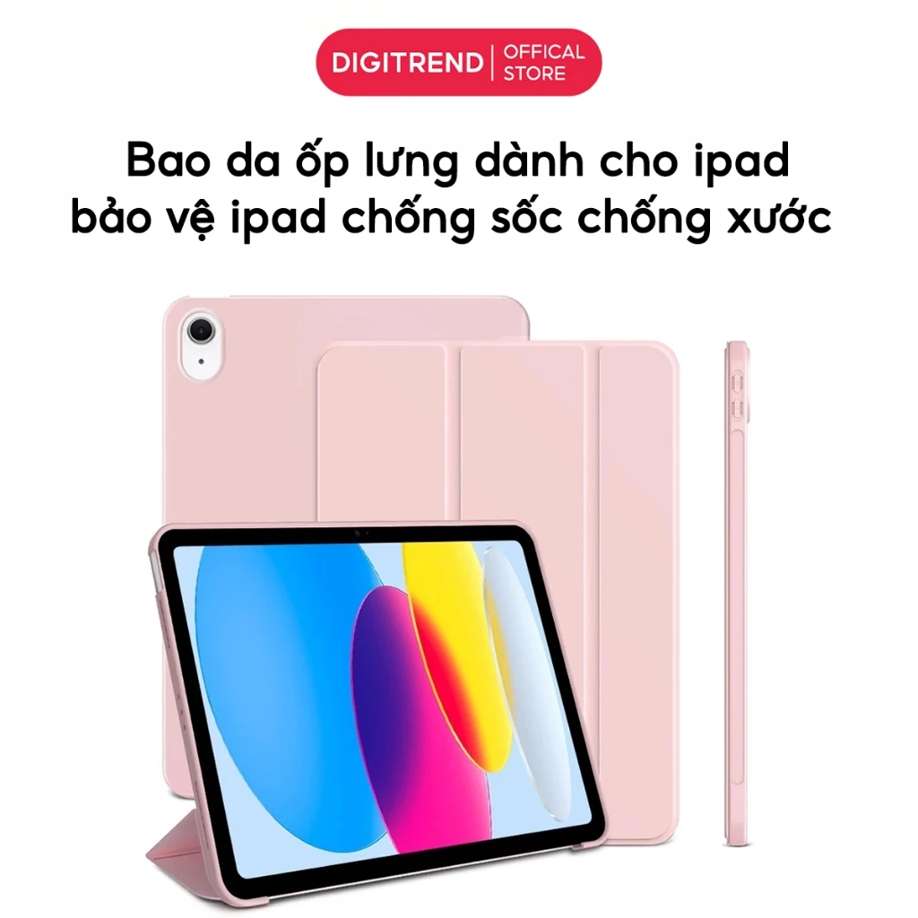 Bao Da Ốp Lưng Cho iPad Gen 10 11 2025 Air 10.9 M2 M3 13 Pro 11 13 M4 M5 Gen 9 8 10.2 Mini 6 7