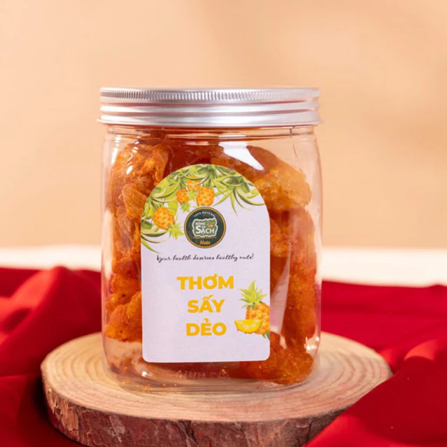 Thơm/ Dứa Sấy Dẻo Healthy Ít Đường – Nông Sản Sạch Việt Nam 250g