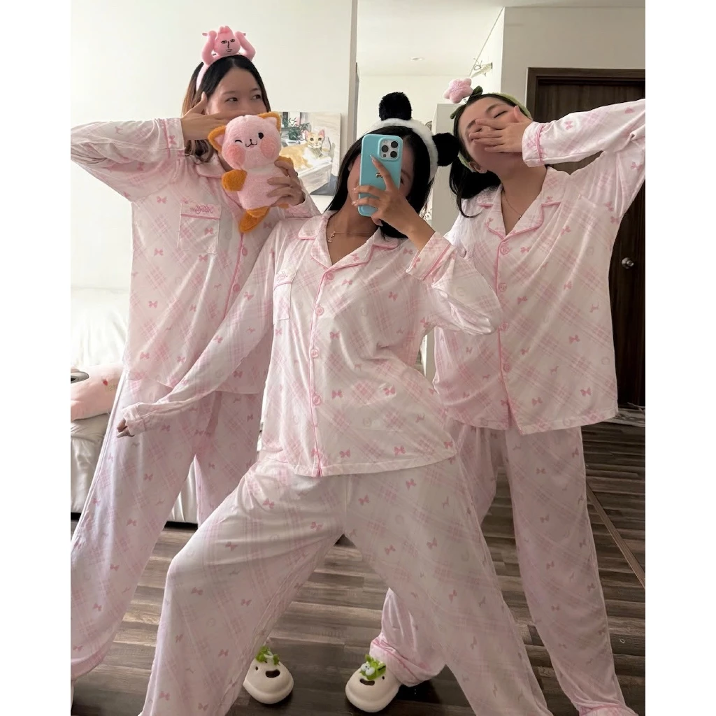 MOLLYE - COMFORT PIJAMA| Set pijama đồ ngủ thu đông, đồ ngủ dài tay hoạ tiết phong cách Hàn Quốc