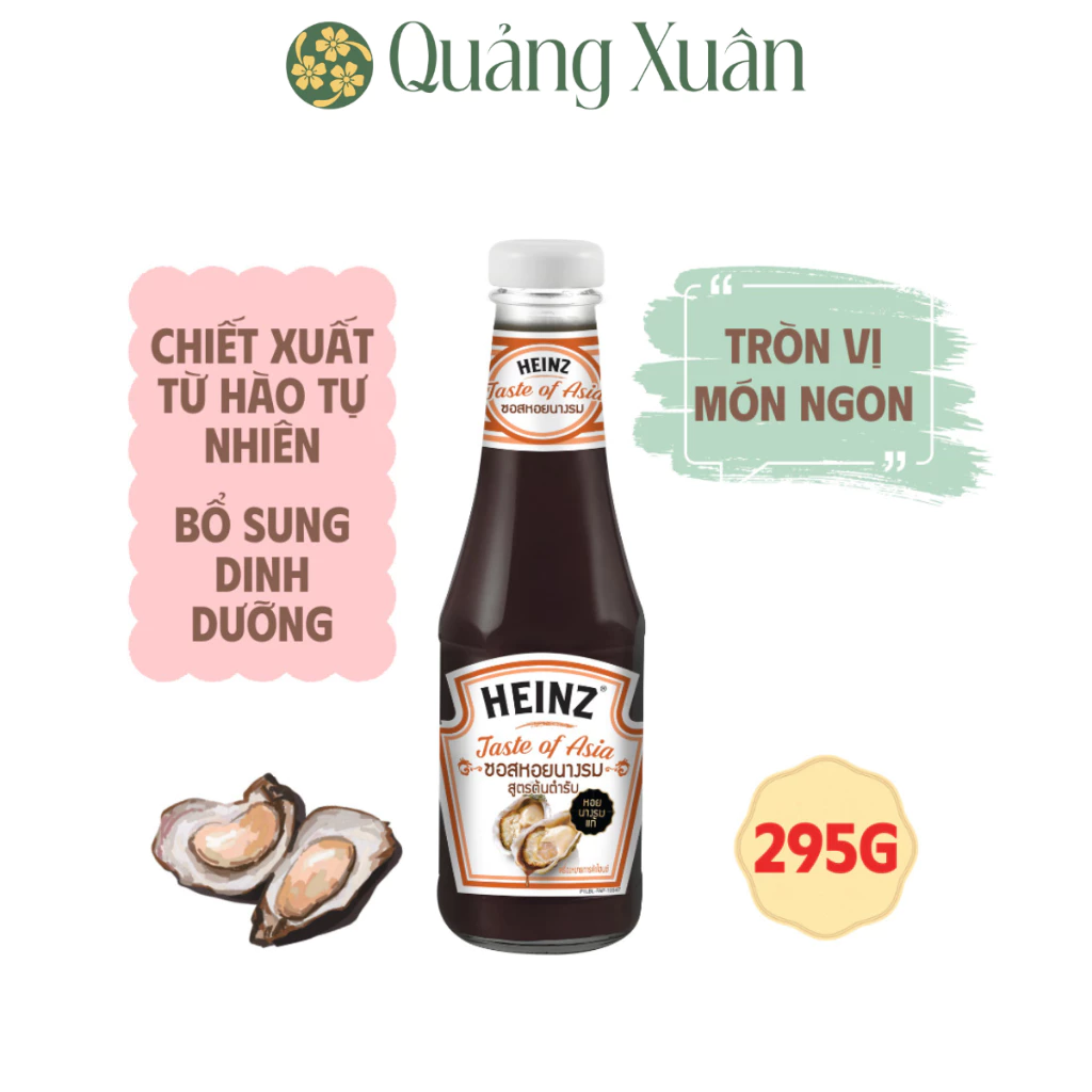 [HSD: 14/11/2026] Dầu hào hiệu Heinz - ORIGINAL OYSTER SAUCE 295g