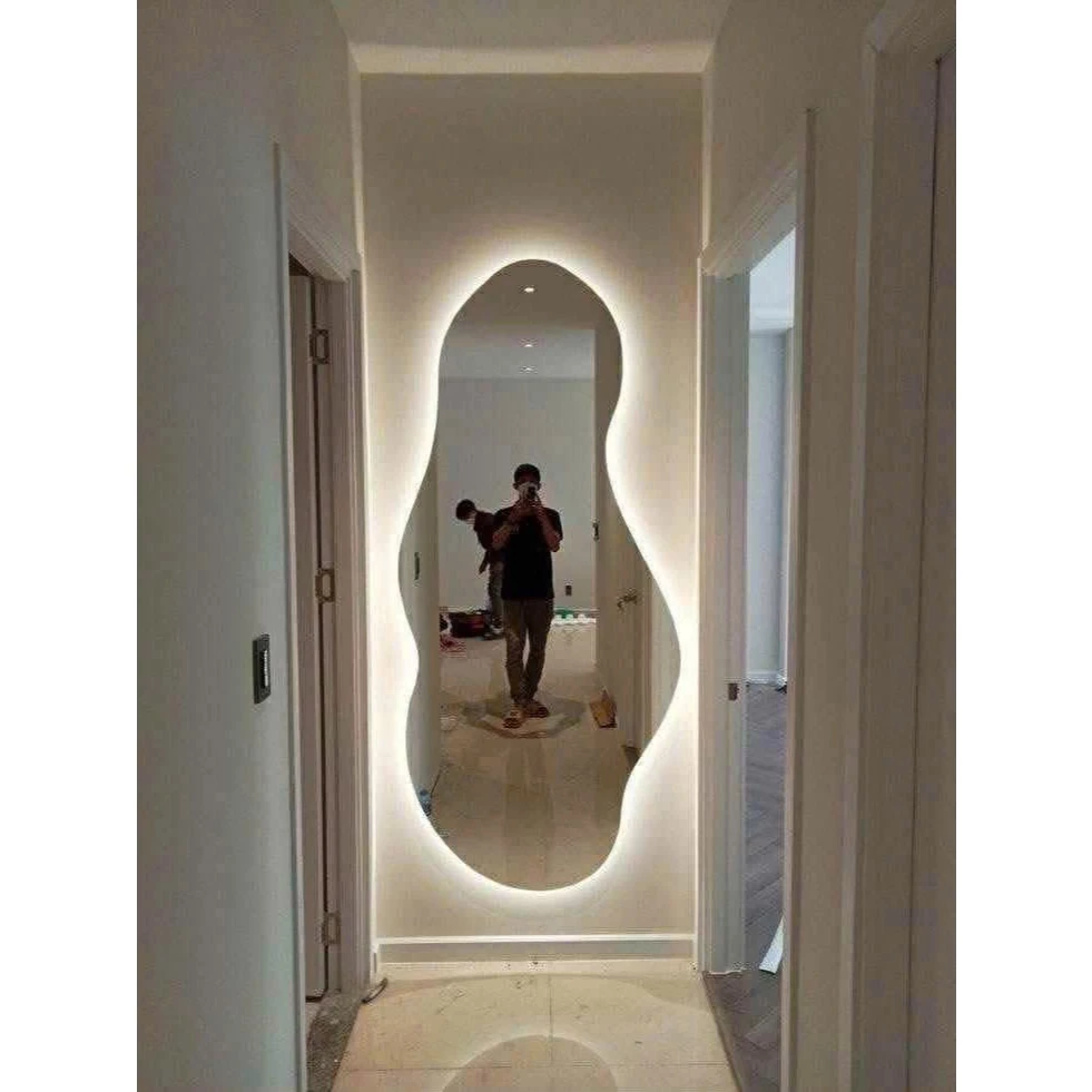 GƯƠNG SOI ĐỂ BÀN TRANG ĐIỂM HÌNH HẠT ĐẬU 01
