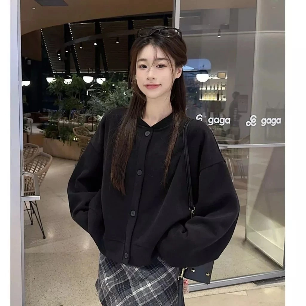 Áo Khoác Tiểu Thư,Áo Cardigan Form Vừa Người Chất Nỉ Cotton Mềm Mại Nhẹ Nhàng Dễ Phối Đồ