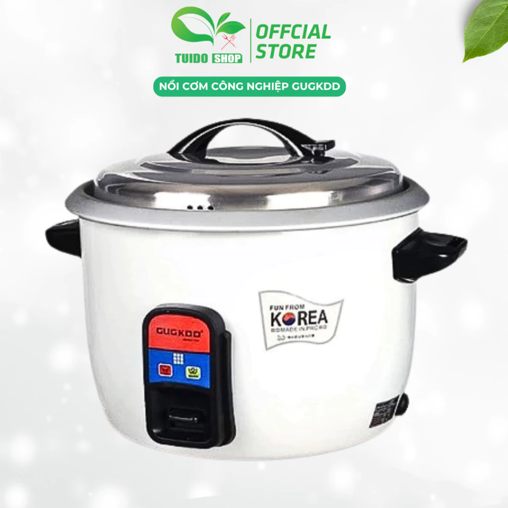 Nồi cơm điện công nghiệp to 8L 13l 45L GUGDDK lớn Bền Dày Nấu Cơm Ngon - TUIDO SHOP