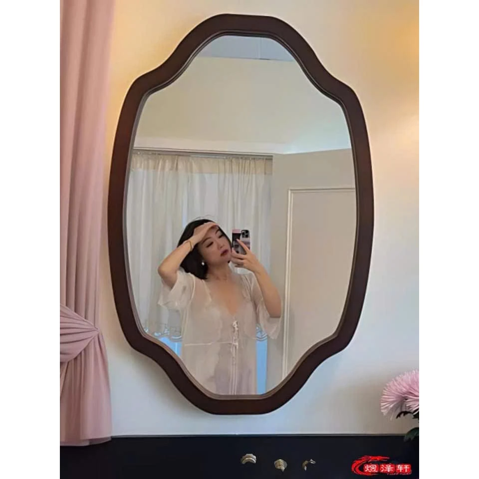 GƯƠNG SOI KHUNG GỖ CỔ ĐIỂN