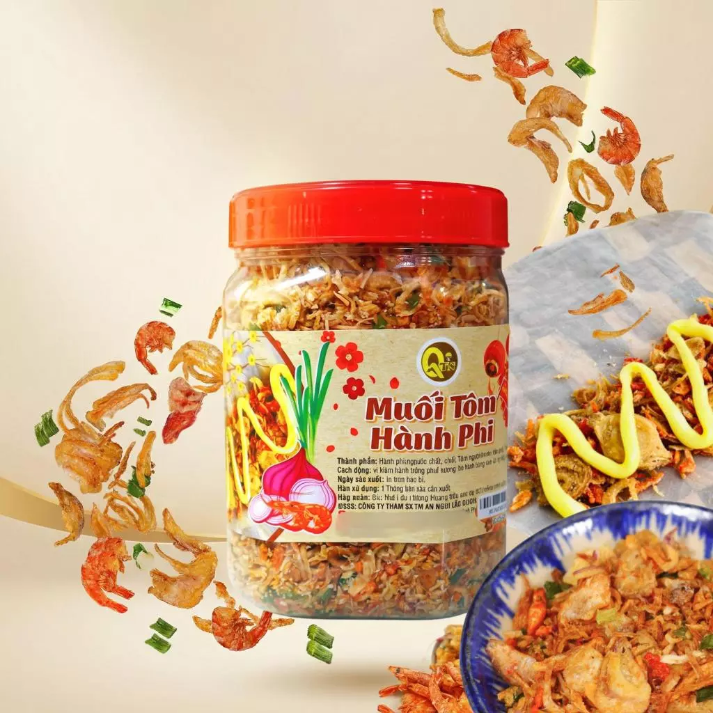 [Siêu Ngon ]MUỐI TÉP HÀNH PHI NGUYÊN CHẤT, SIÊU THƠM, MUỐI TÉP NGUYÊN CON + HÀNH PHI NGUYÊN CHẤT BÉO, THƠM, GIÒN
