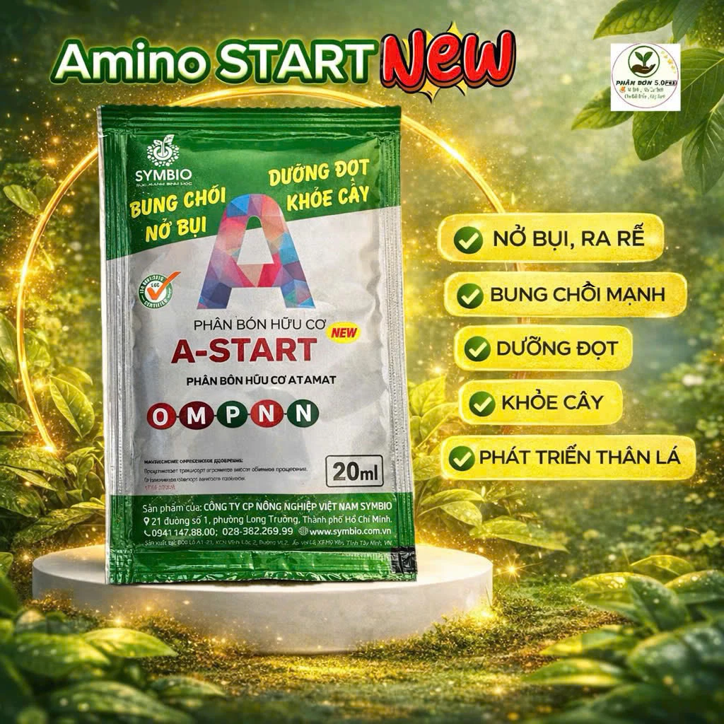 Phân Bón Amino Start Bung Chồi Mạnh , Nở Bụi Nhanh , Dưỡng Đọt Hiệu quả