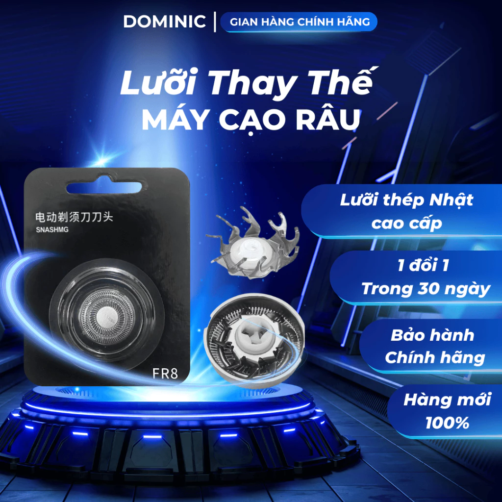 Lưỡi thay thế máy cạo râu chân FR8 đa năng cao cấp ( phù hợp với hơn 1000 mẫu máy cạo râu) của các hãng - JMI SHOP