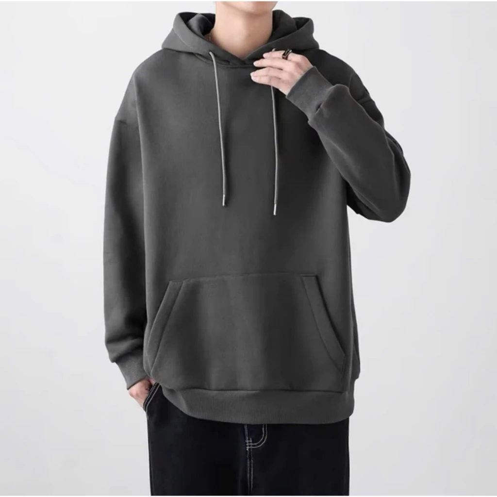 Áo Nỉ Hoodie Trơn Basic Unisex Chất Liệu Nỉ Cao Cấp Dày Dặn Có Mũ Và Túi Phía Trước, Màu Sắc Đẹp Trẻ chuẩn Form.